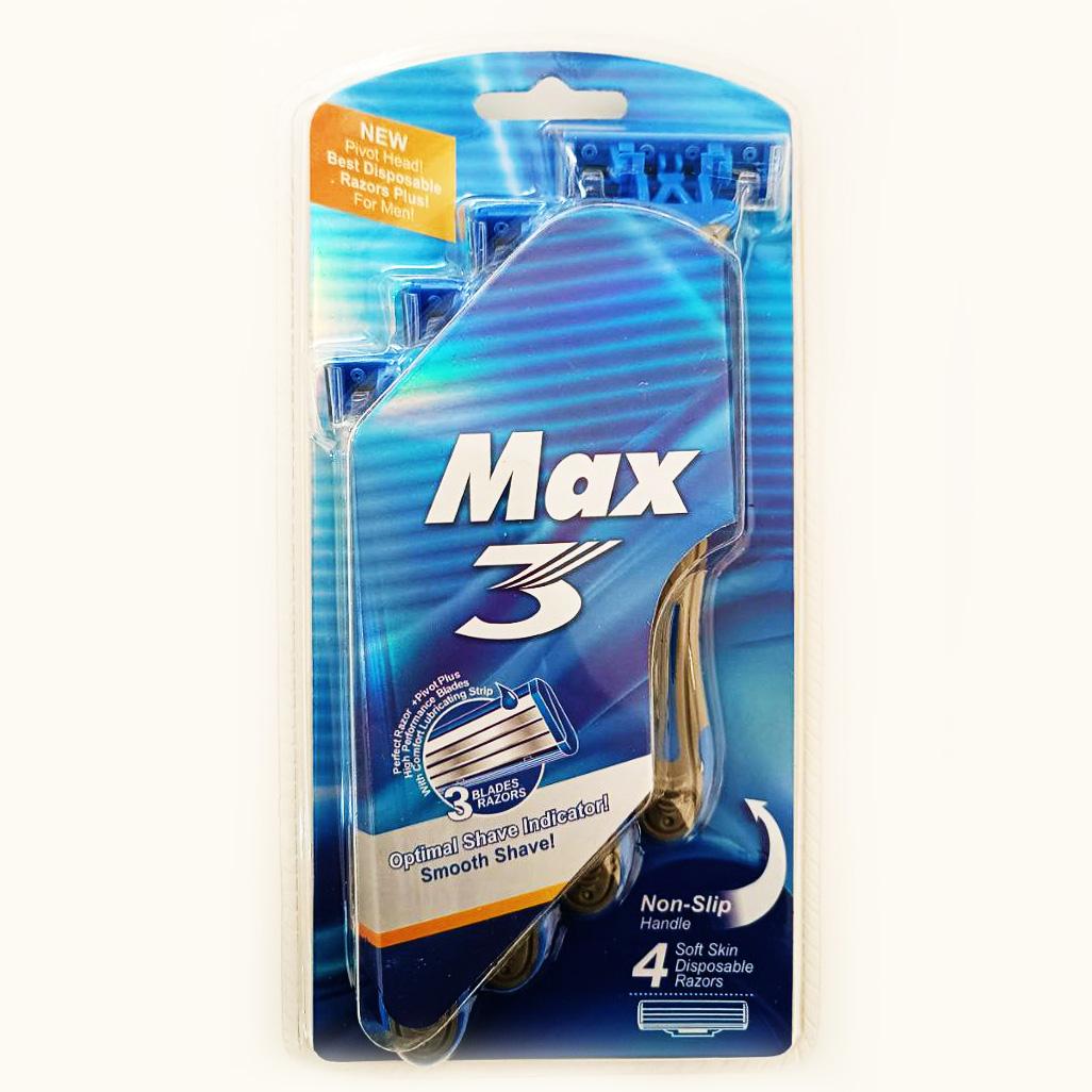 Lame de ras Max3 (set 4 buc)