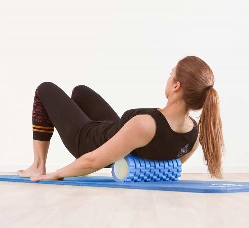 Rolă de masaj sportiv pentru fitness 11х33cm
