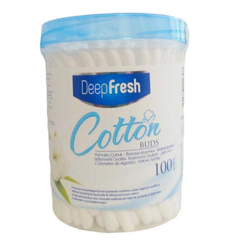 Betisoare de urechi DEEPFRESH 100 buc.