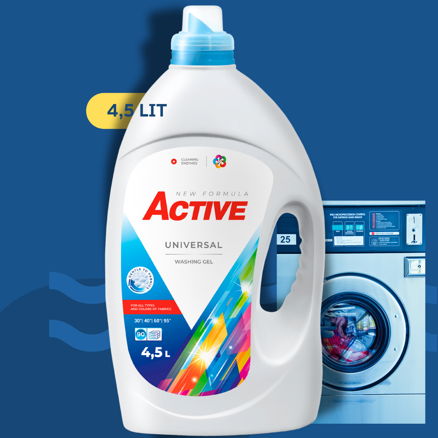 Detergent lichid  Active Universal (universal) 4,5Lit