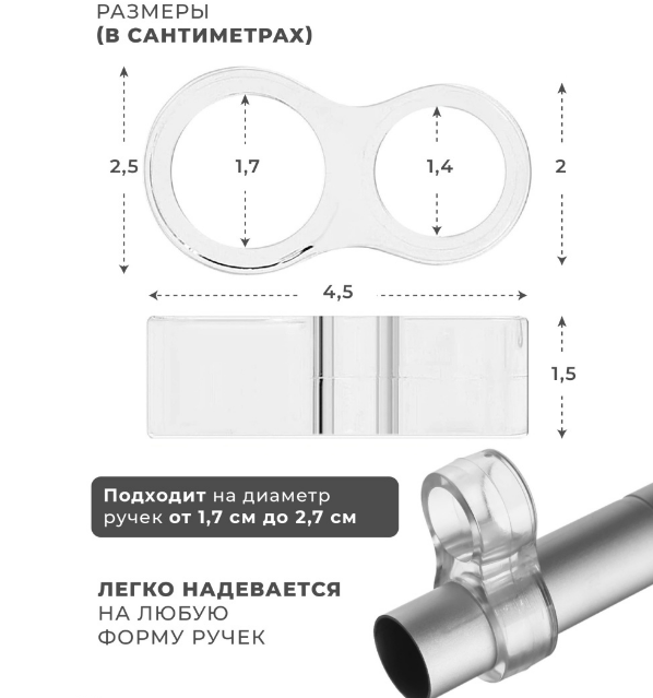 Protectie pentru minerul usii DecoBella 4buc
