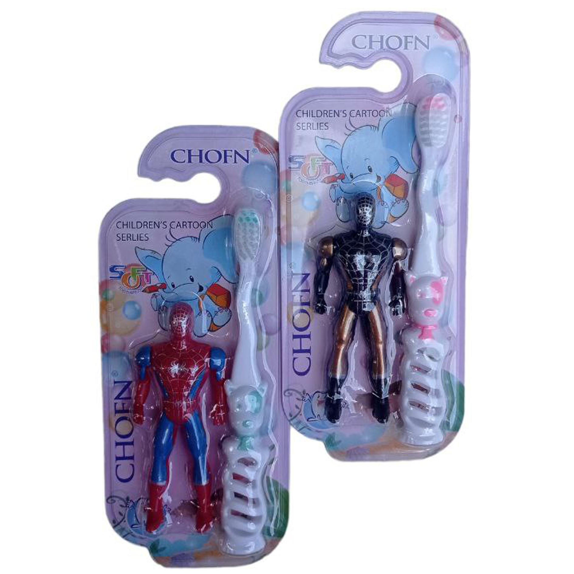 Perie de dinti copii Dorco + jucarie Spider Man