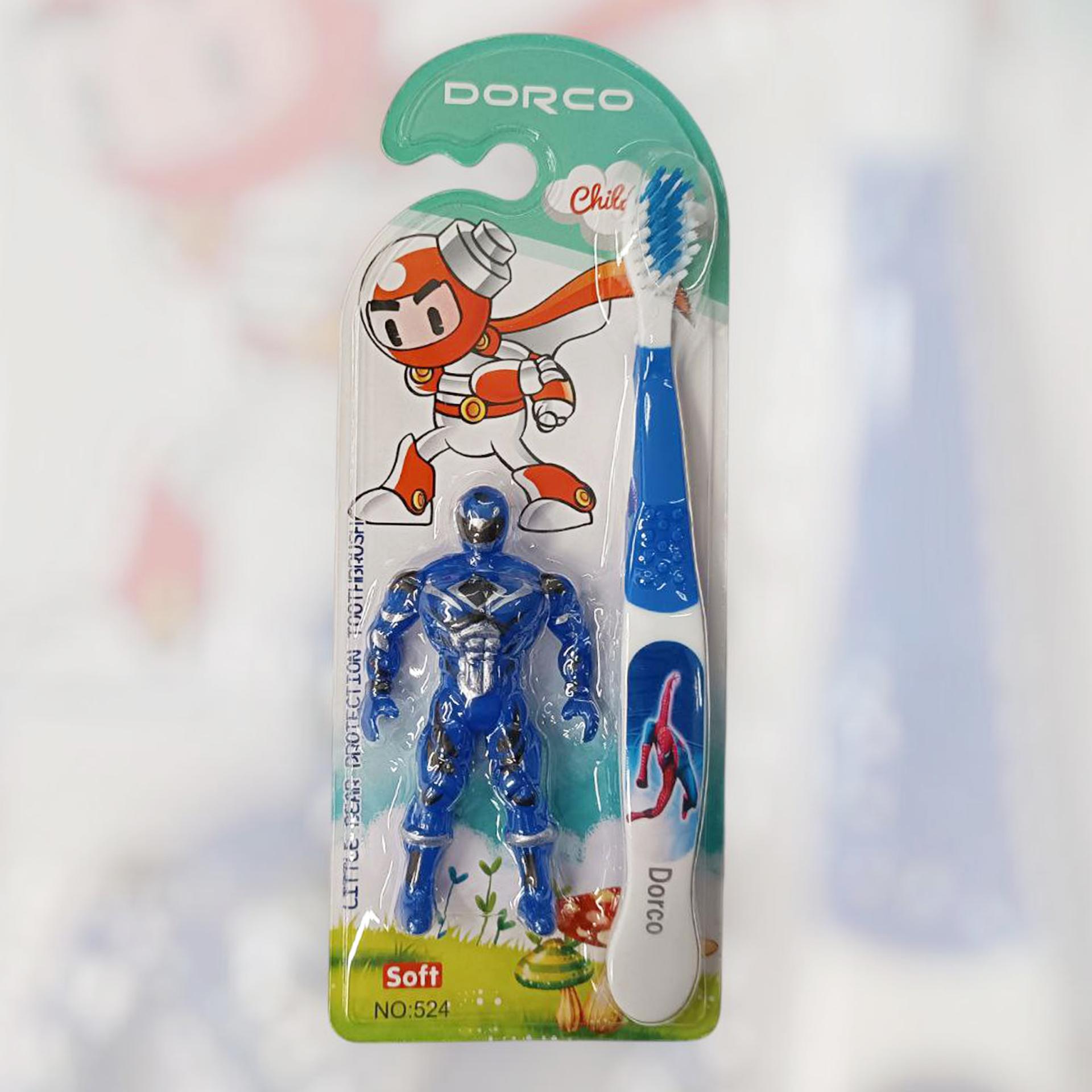 Perie de dinti copii Dorco + jucarie Spider Man