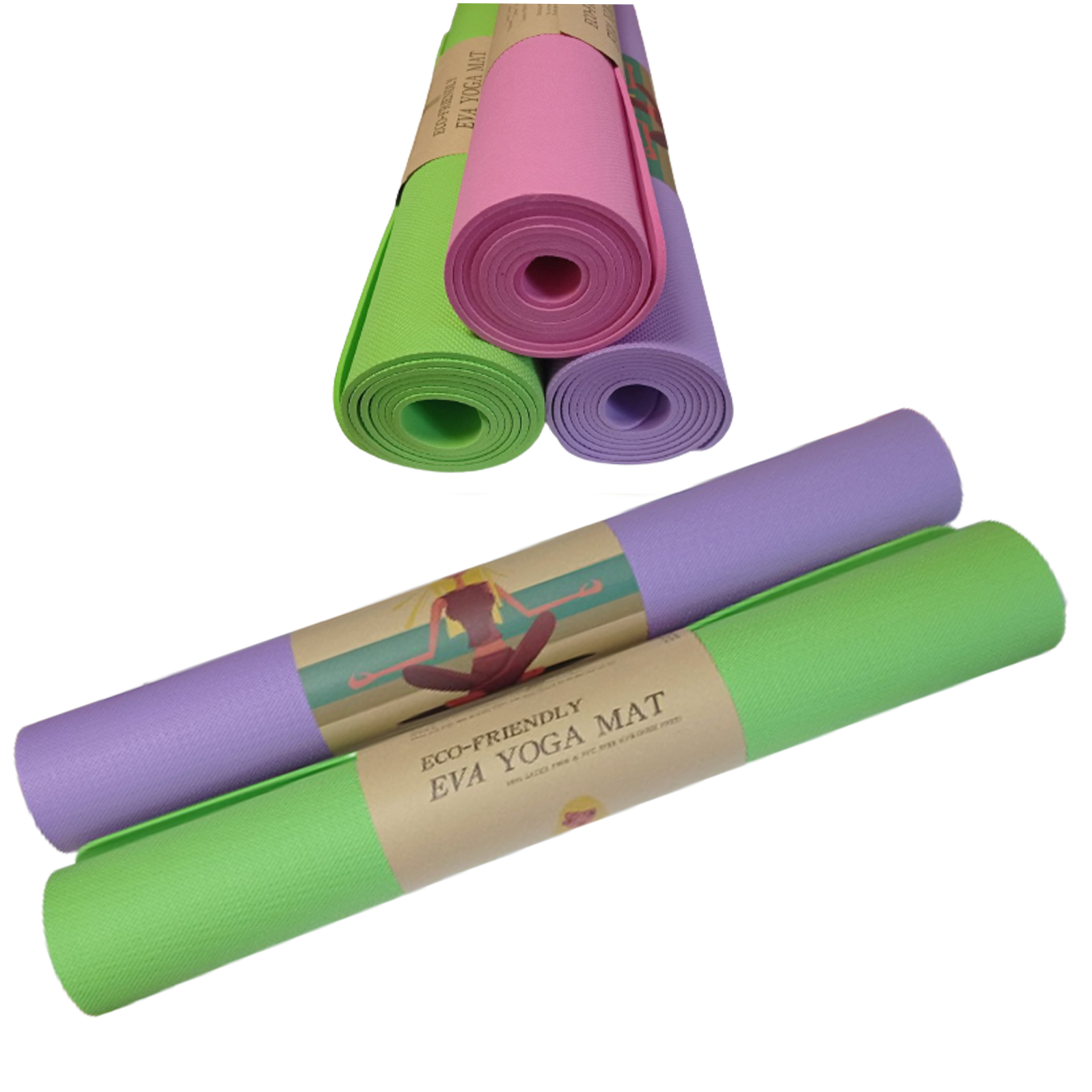 Covoras fitness Eva Yoga Mat 4mm