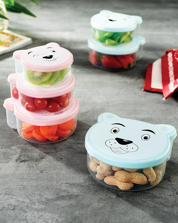 Caserole Gondol Panda set 4buc (g680)