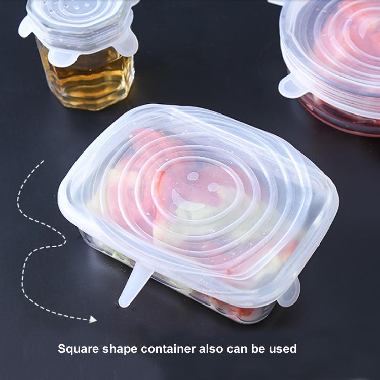 Set capace elastice protectoare 6buc