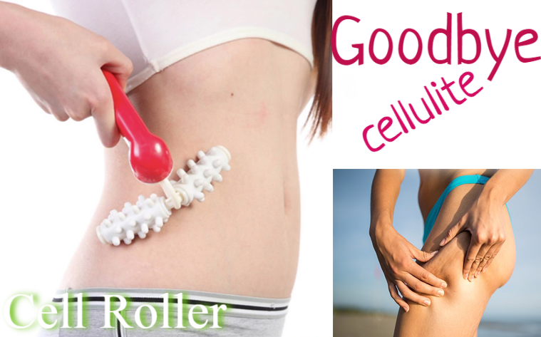 Maser corporal anticelulitic cu efect de slabire Cell Roller