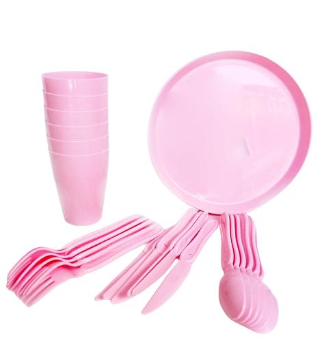 Set vesela pentru piknic 6 persoane Bonny Gondol