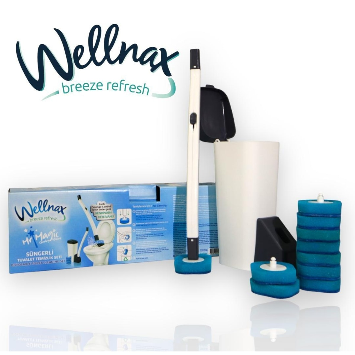 Set WC Magic cleaning Wellnax