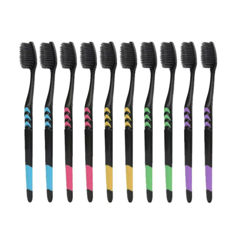 Set de 10 periute de dinti cu peri moi Manais Toothbrush