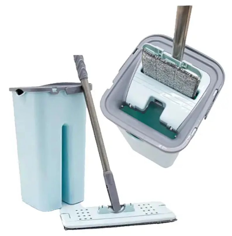 Set Caldare cu Mop Elegant, Zambak Plastic