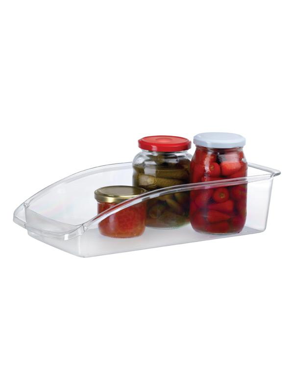 Organizator transparent pentru frigider Gondol Plastik