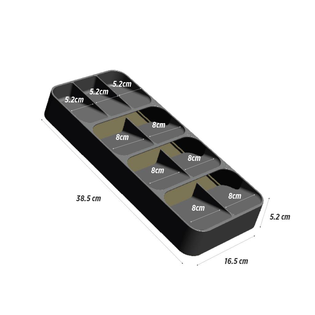 Organizator tacimuri triplu Deco Bella