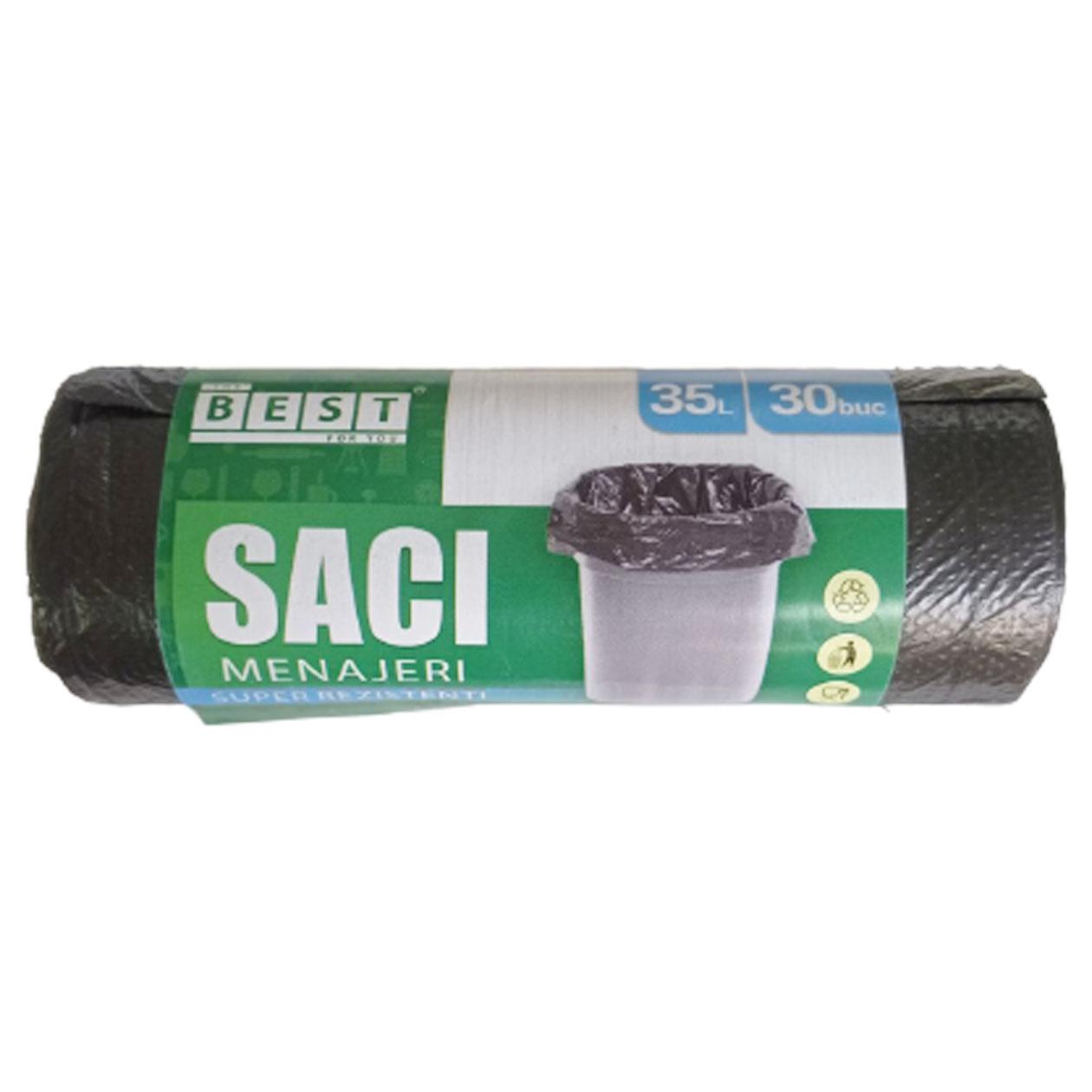 Saci menajeri 35Lit 30buc Best