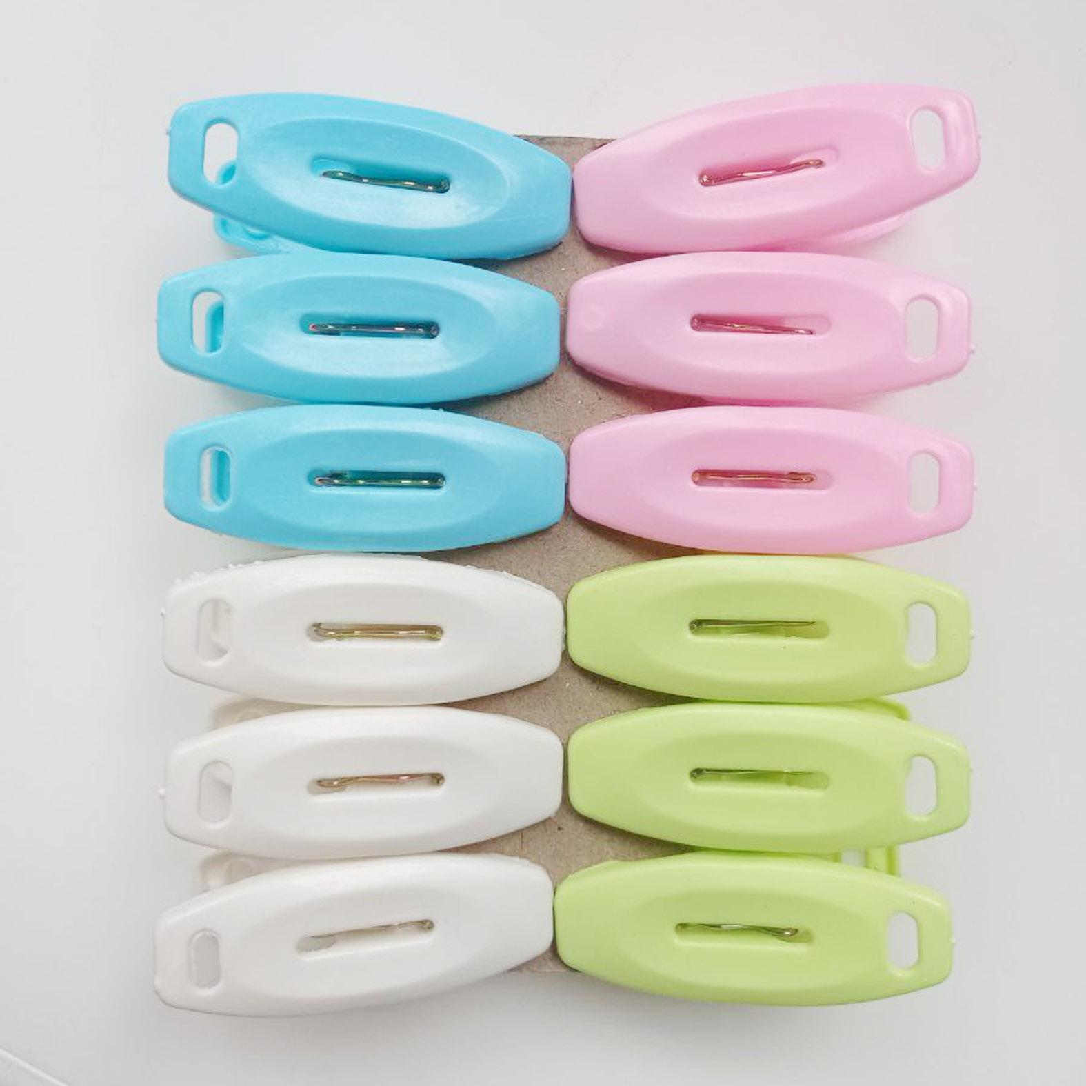 Cleste 12buc.Plastic Clothespins