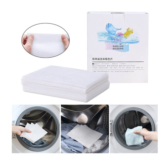 Servetele pentru masina de spalat protectia culorii Color Clean