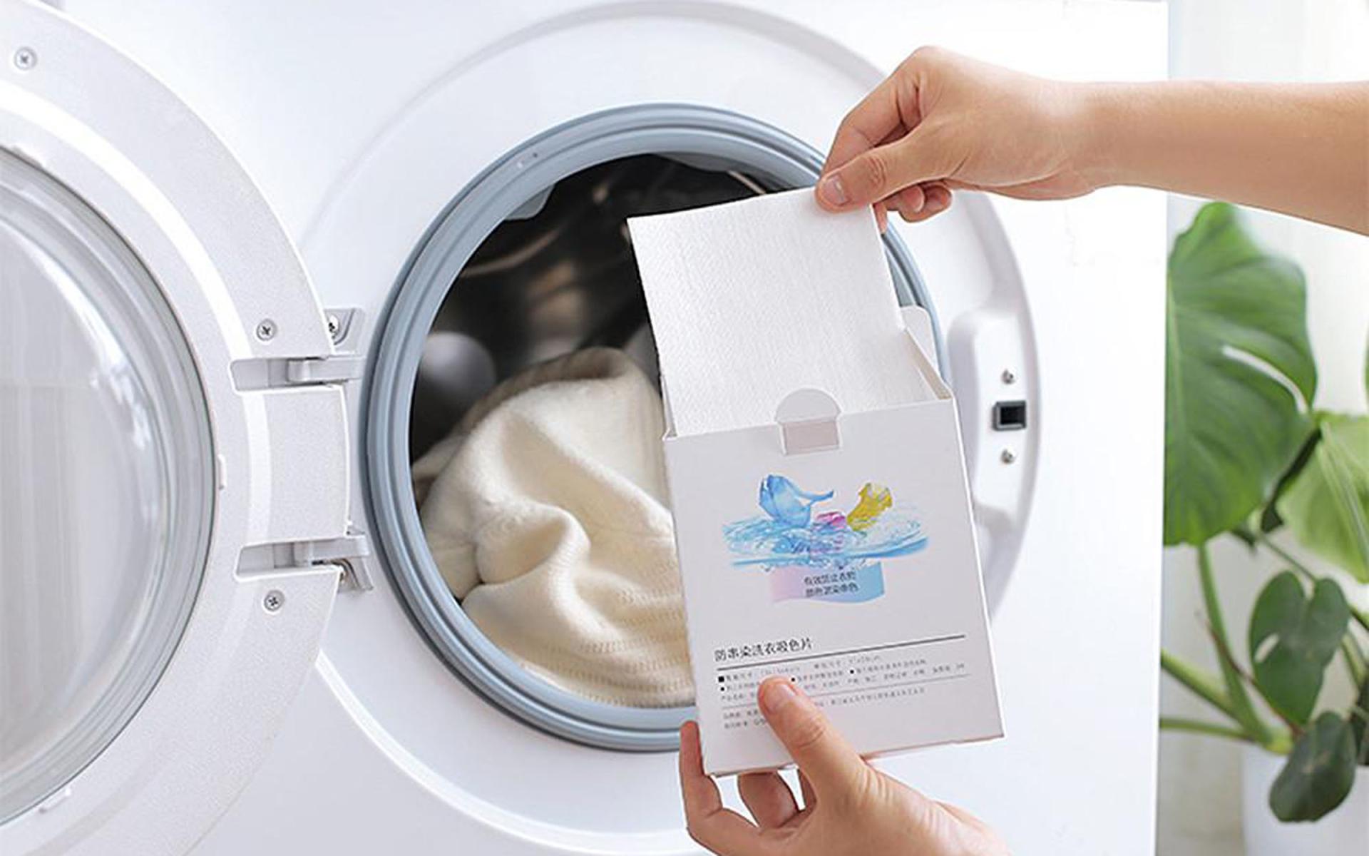 Servetele pentru masina de spalat protectia culorii Color Clean