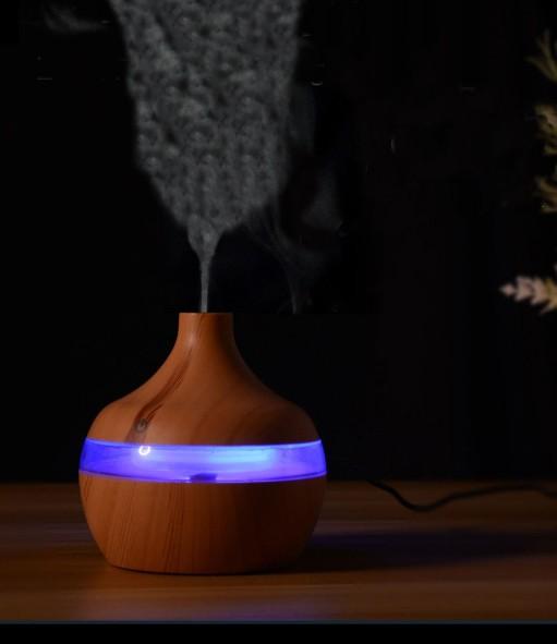 Umidificator aer cu iluminare Slim, 350ml