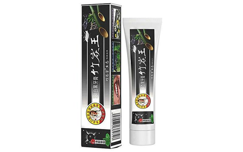 Pasta de dinti  pe baza de carbune din bambus 160gr