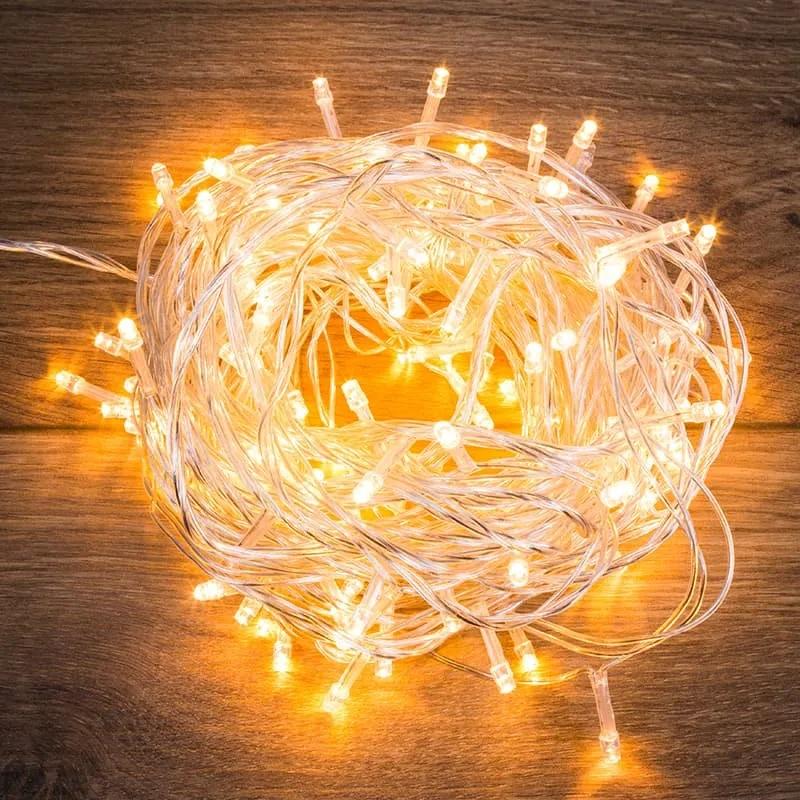 Ghirlanda, 100 lampi LED, lumina calda, 10 m, XX-107
