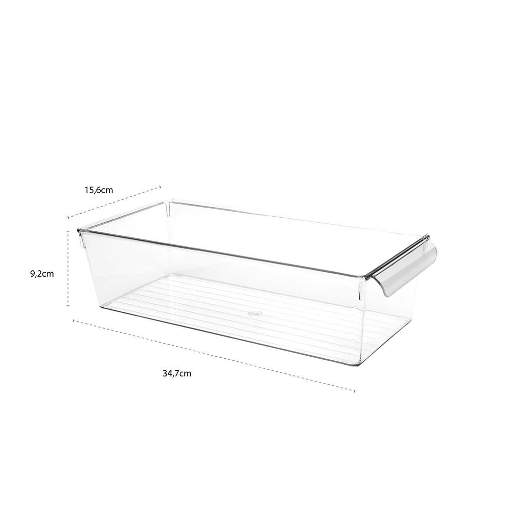 Organizator frigider DecoBella, Extra rezistent, 3 Litri