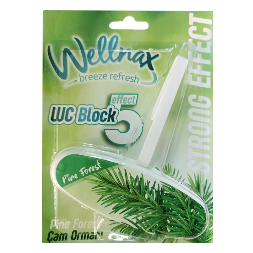 Sapun pentru vasul de toaleta  Wellnax Pine 5 Effect  50gr