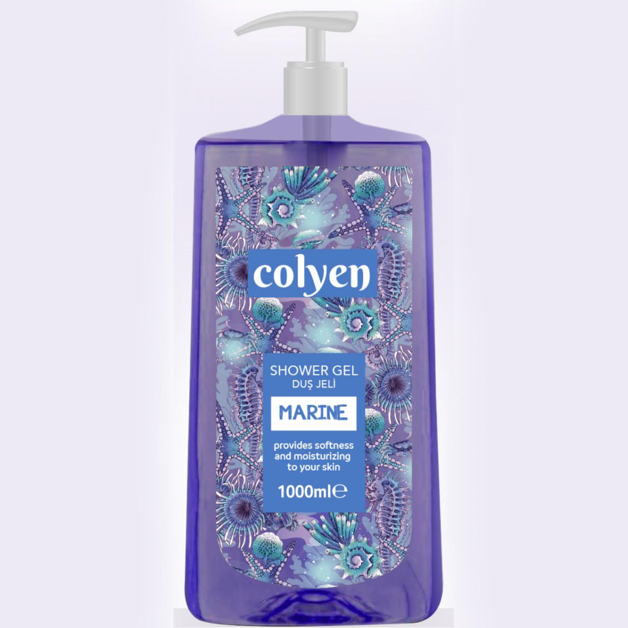 Gel de dus COLYEN, MARINE, 1000 ml