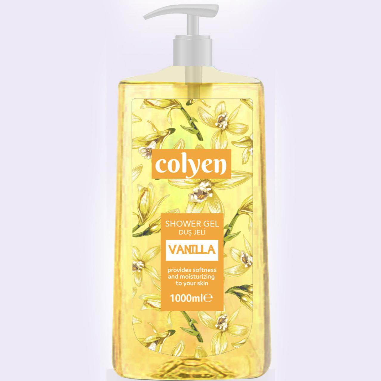 Gel de dus COLYEN, VANILLA, 1000 ml