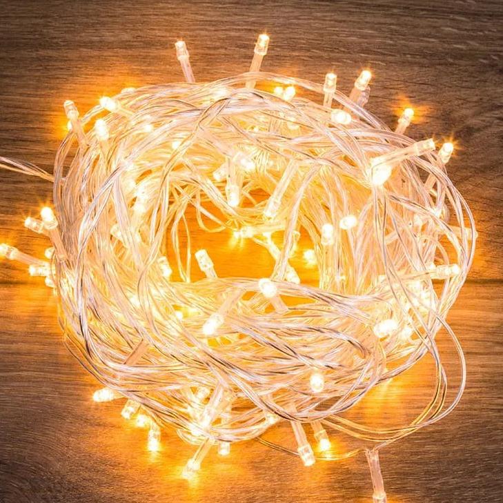 Ghirlanda, 200 lampi LED, lumina calda, 16 m