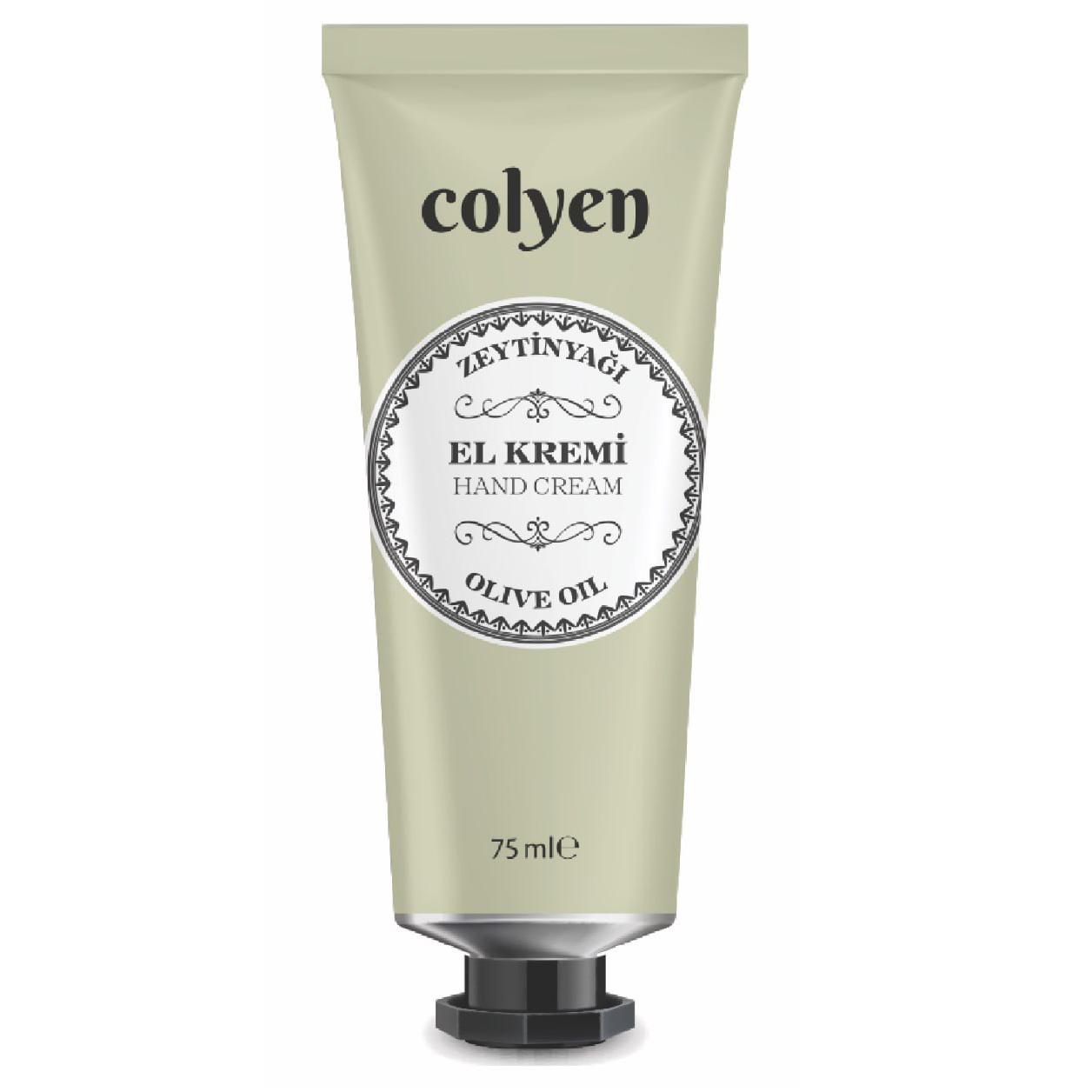 Crema pentru maini, COLYEN, OLIVE OIL, 75 ml