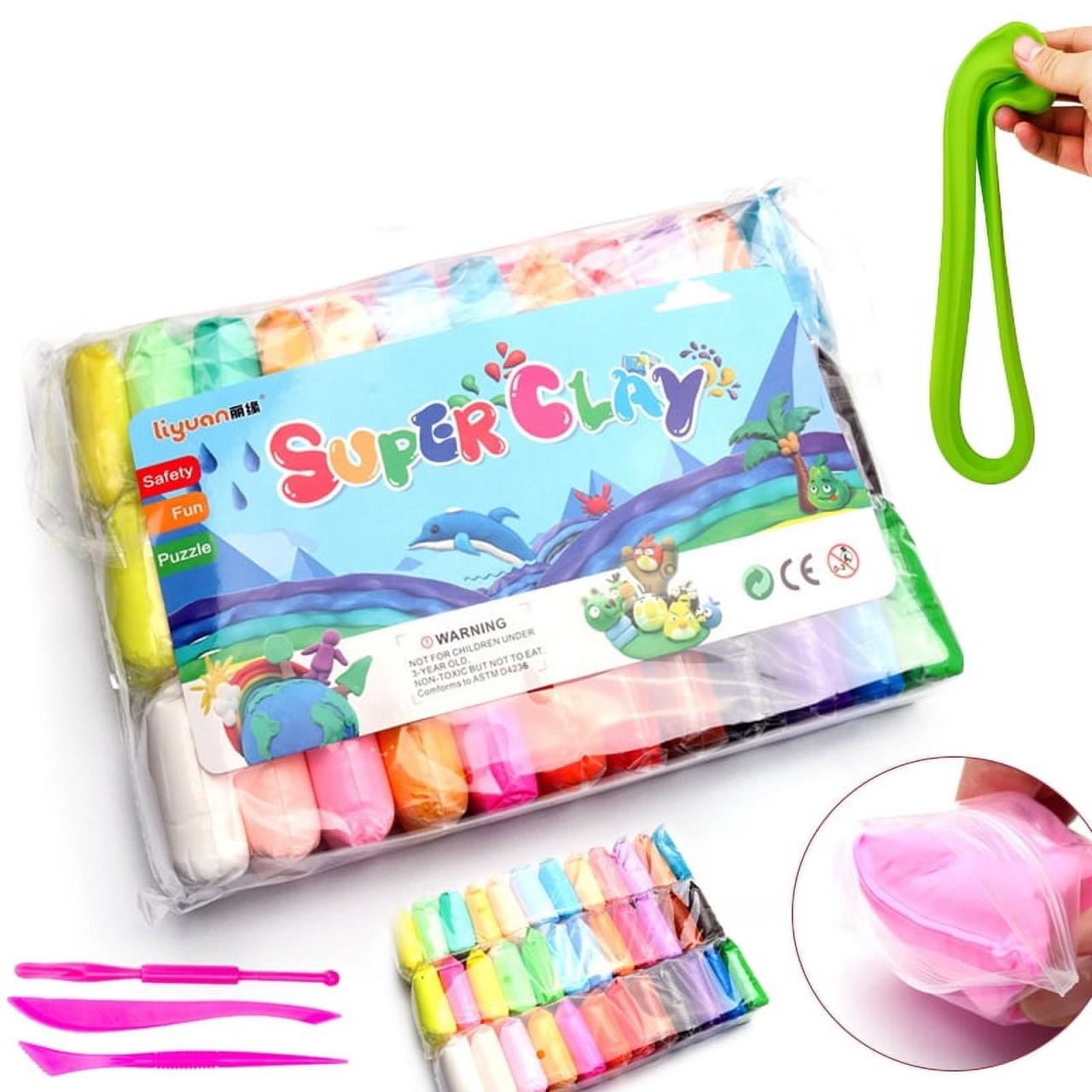 Plastilina aerata, set 36 culori x 8 gr