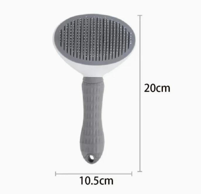 Perie pentru animale cu buton CLEAN