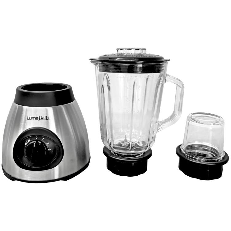 Blender LumaBella, cu maruntitor pentru boabe, 400W, 1.5L, B-1004