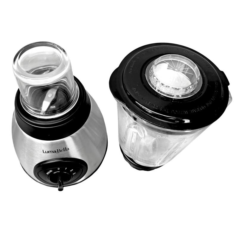 Blender LumaBella, cu maruntitor pentru boabe, 400W, 1.5L, B-1004