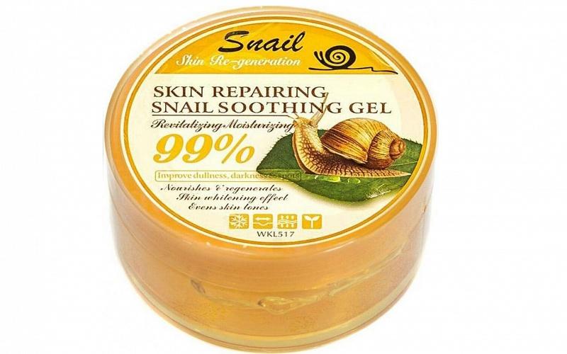 Gel Wokali Skin Repairing Snail Soothing Gel 99%