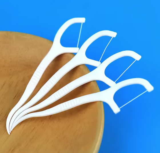 Ata dentara cu scobitoare, 30 buc/cuite