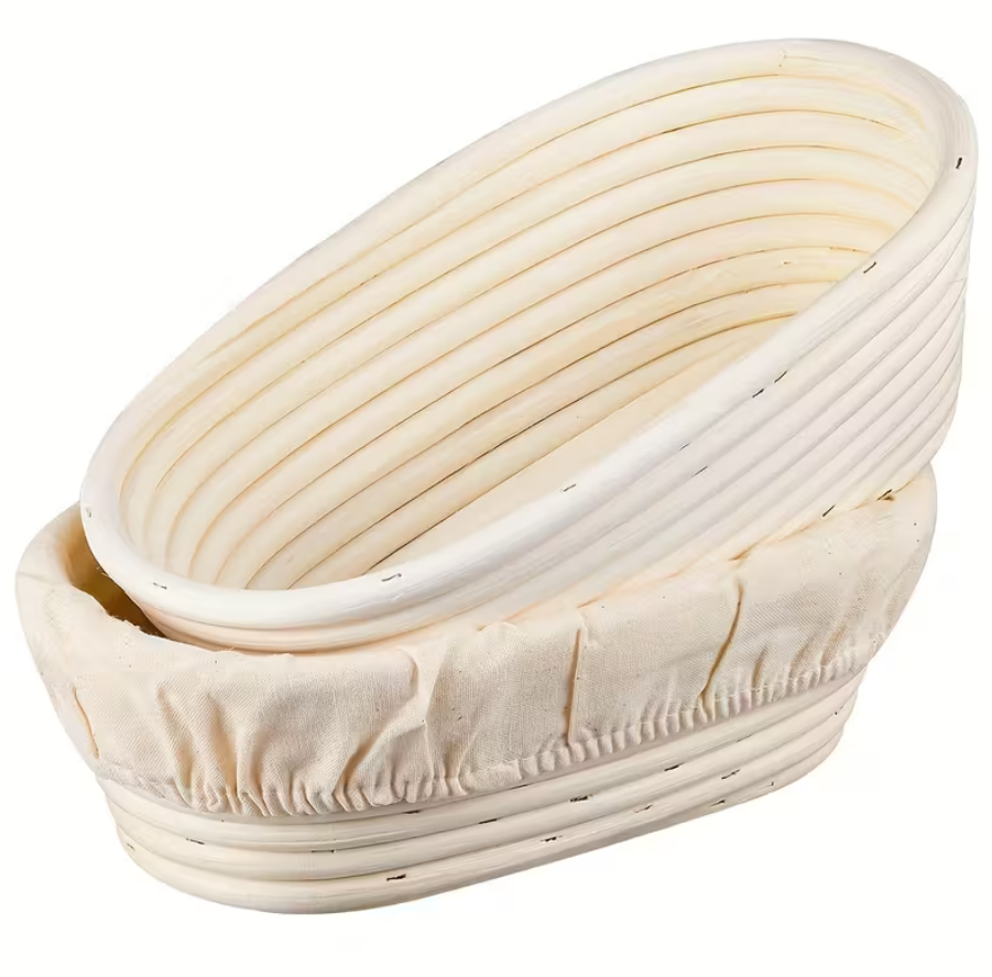 Cos pentru dospirea aluatului, oval, 30х14х7 cm