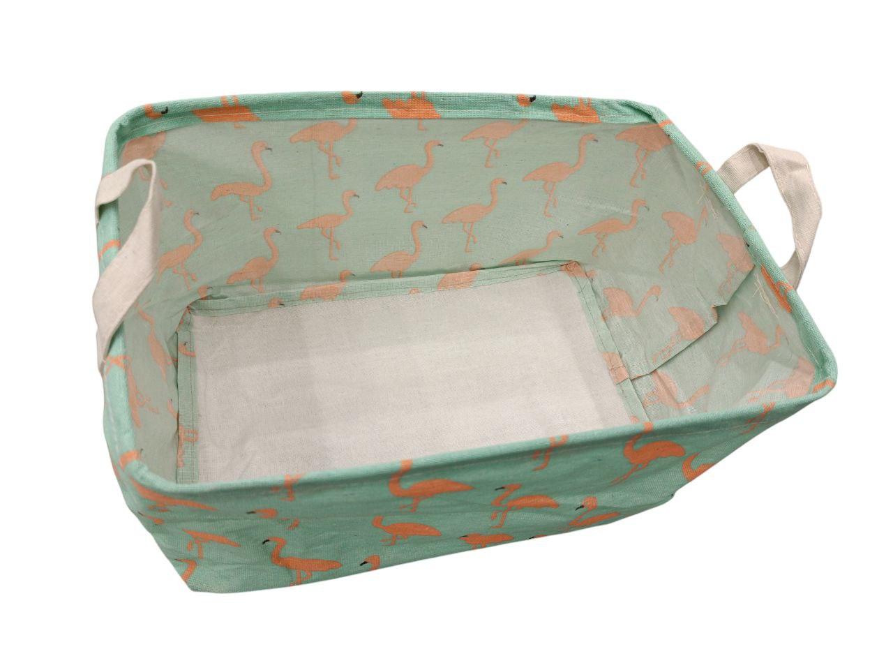 Cos textil cu minere 38x26x21cm