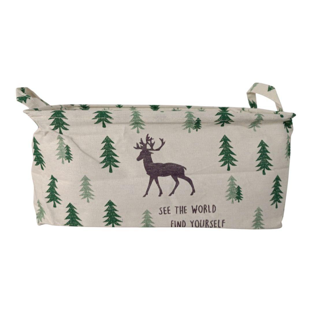 Cos textil cu minere 38x26x21cm