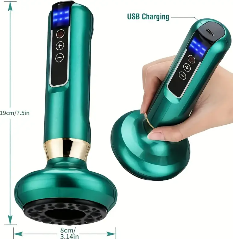 Aparat de masaj cu vacuum, anticelulitic