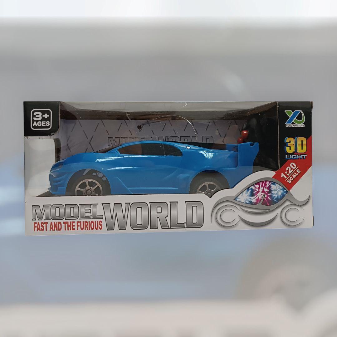 Jucarie-masina Ferrari cu lumina si telecomanda, +3