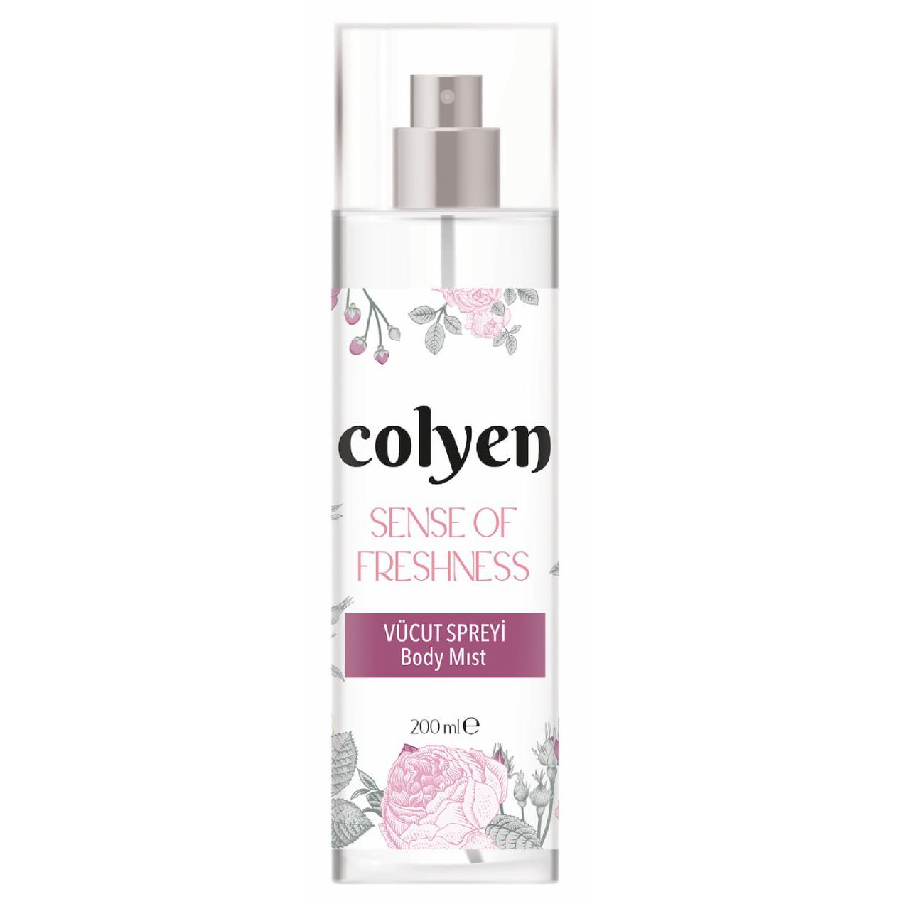 Mist pentru corp COLYEN, SENSE OF FRESHNESS, 200 ml