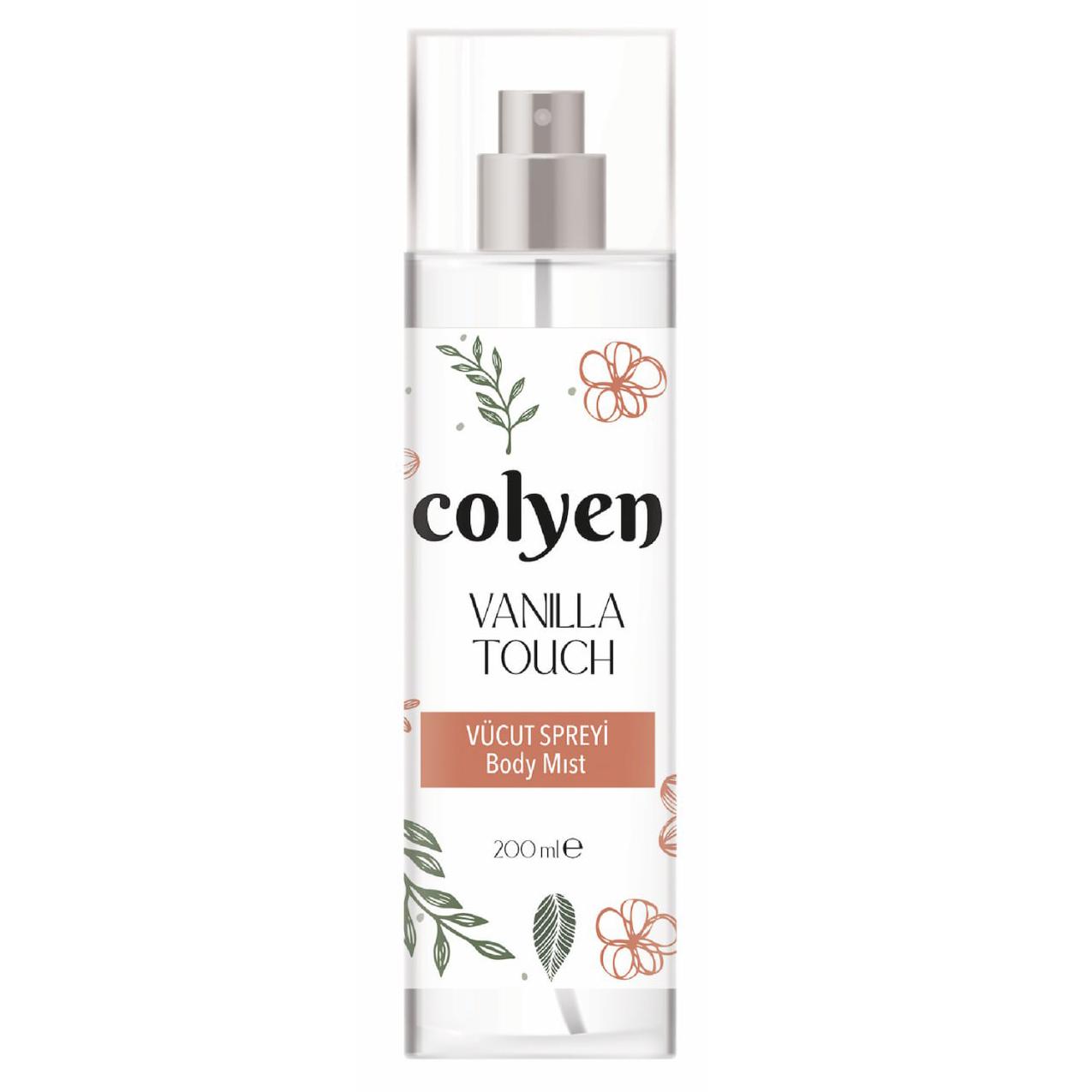 Mist pentru corp COLYEN, VANILLA TOUCH, 200 ml