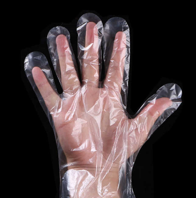 Manusi de unica folosinta, Kallman, L, transparent, 100 buc