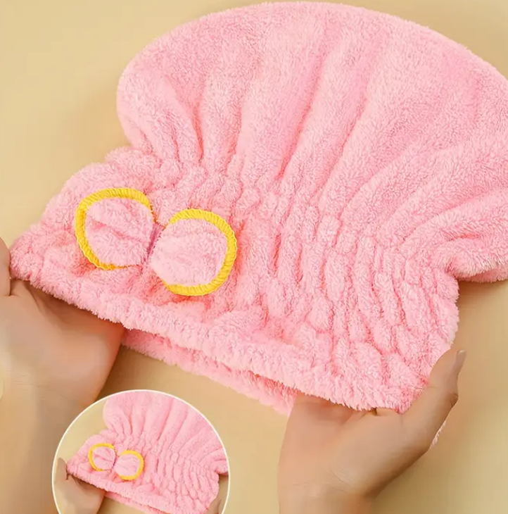 Prosop turban pentru uscarea părului