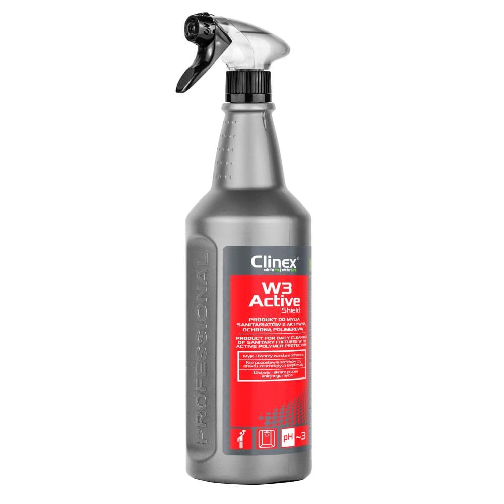 Soluție pentru baie Clinex W3 ACTIVE SHIELD 1 l