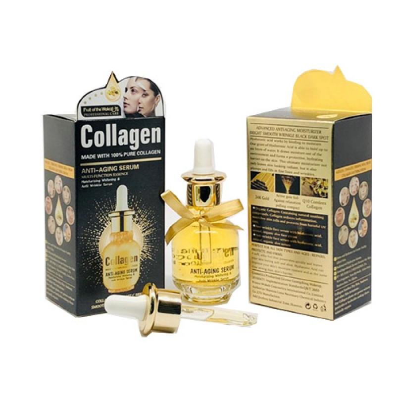 Ser pentru față Wokali / Collagen Anti-aging serum / 40ml