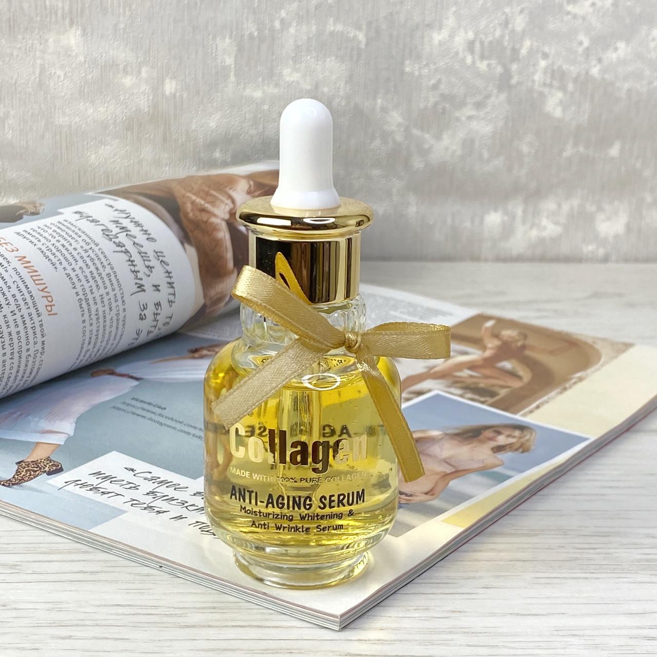 Ser pentru față Wokali / Collagen Anti-aging serum / 40ml
