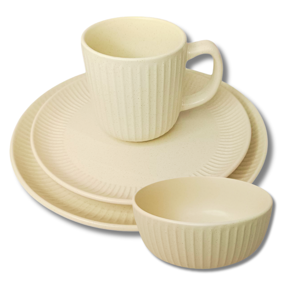 Set farfurii 16 buc, ceramica Nuova Casa