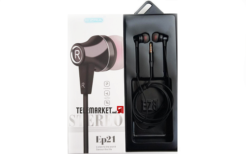 Căști cu microfon EZRA STEREO EP21